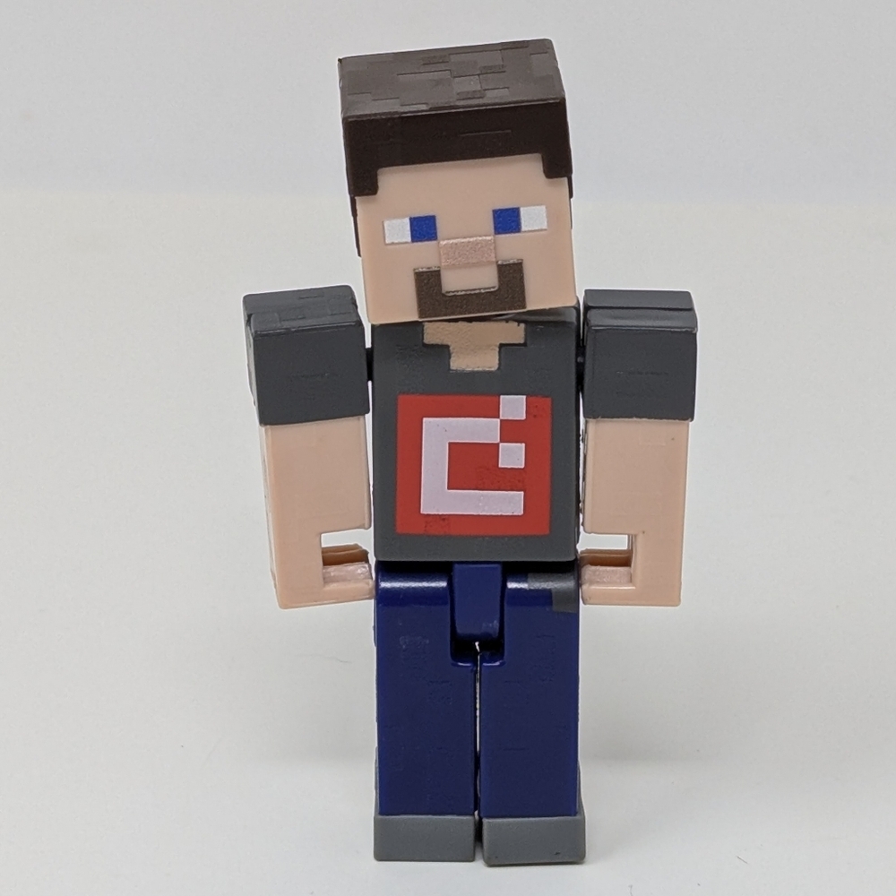 Minecraft Mayham Steve Figure
